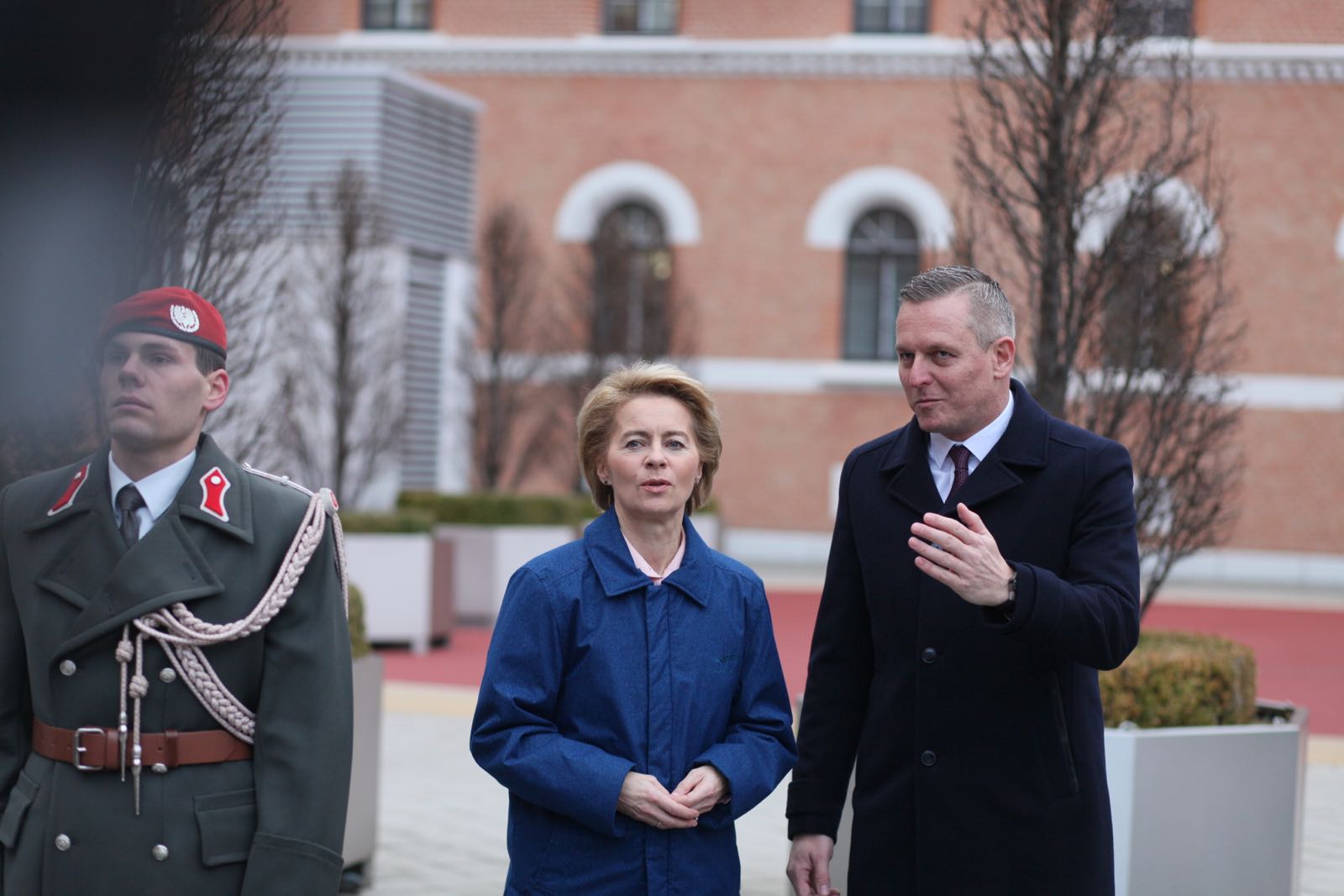 2019_01_18_1Gardekompanie_Treffen_Verteidigungsminister_DE_CHE_AUT_Rosau - 14 of 39