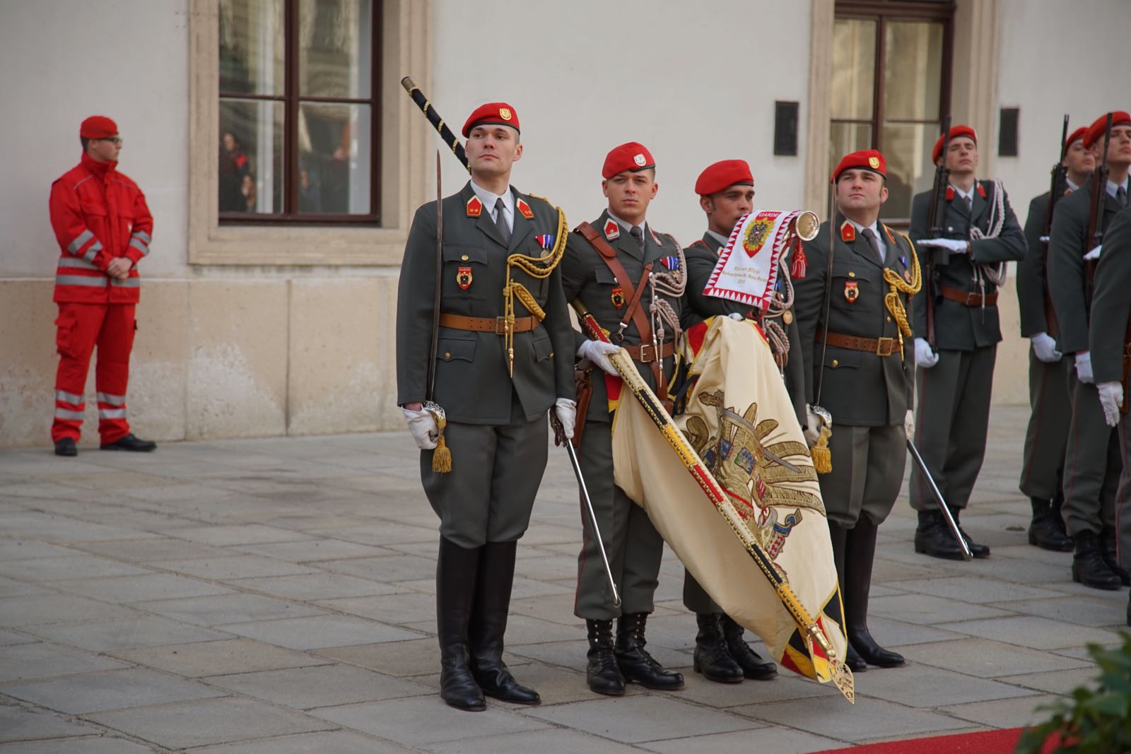 2019_03_05_4Gardekompanie_Empfang_KATAR_HBP_Hofburg - 14 of 21