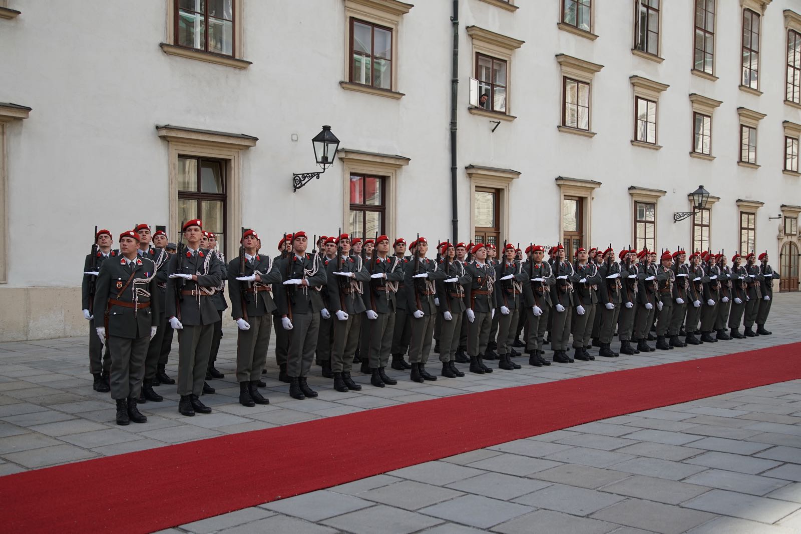 2019_03_05_4Gardekompanie_Empfang_KATAR_HBP_Hofburg - 15 of 21