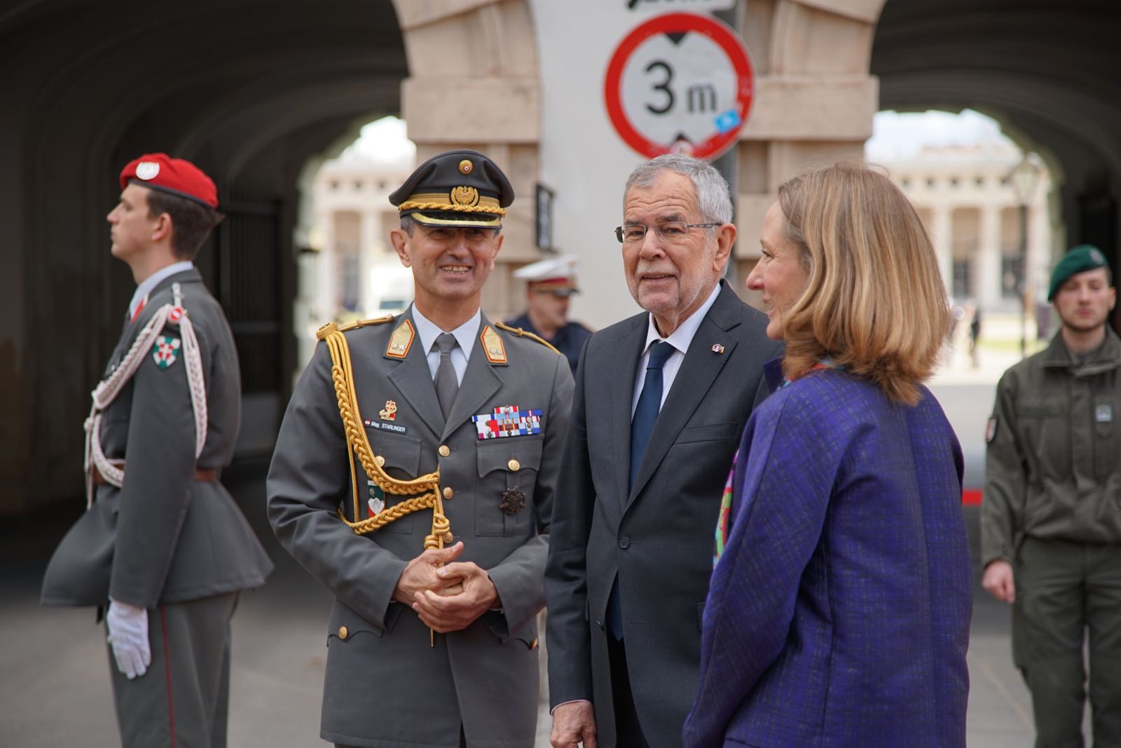 2019_03_05_4Gardekompanie_Empfang_KATAR_HBP_Hofburg - 8 of 21