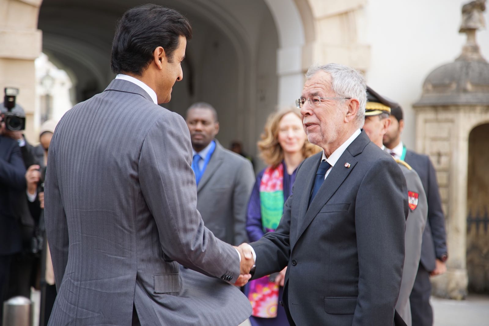 2019_03_05_4Gardekompanie_Empfang_KATAR_HBP_Hofburg - 9 of 21