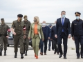 Verteidigungsministerin Klaudia Tanner und Innenminister Karl Nehammer besuchen den Grenzübergang Nickelsdorf. Einweisung in Aufgaben und Grenzmanagement
