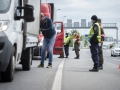 Verteidigungsministerin Klaudia Tanner und Innenminister Karl Nehammer besuchen den Grenzübergang Nickelsdorf. Einweisung in Aufgaben und Grenzmanagement