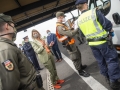 Verteidigungsministerin Klaudia Tanner und Innenminister Karl Nehammer besuchen den Grenzübergang Nickelsdorf. Einweisung in Aufgaben und Grenzmanagement