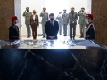 Am 27. April 2021 fand anlässlich der 76. Wiederkehr des Tages der Wiedererrichtung der Republik Österreich eine feierliche Kranzniederlegung im Weiheraum und in der Krypta des äußeren Burgtors statt. Im Bild (v.l.n.r.) Bundesministerin Klaudia Tanner, Bundeskanzler Sebastian Kurz und Vizekanzler Werner Kogler.