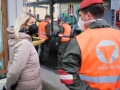 Osterbesuch von FBM Klaudia Tanner am 03 04 2021 bei den Assistenzsoldaten an der Staatsgrenze/Gmünd/NÖ