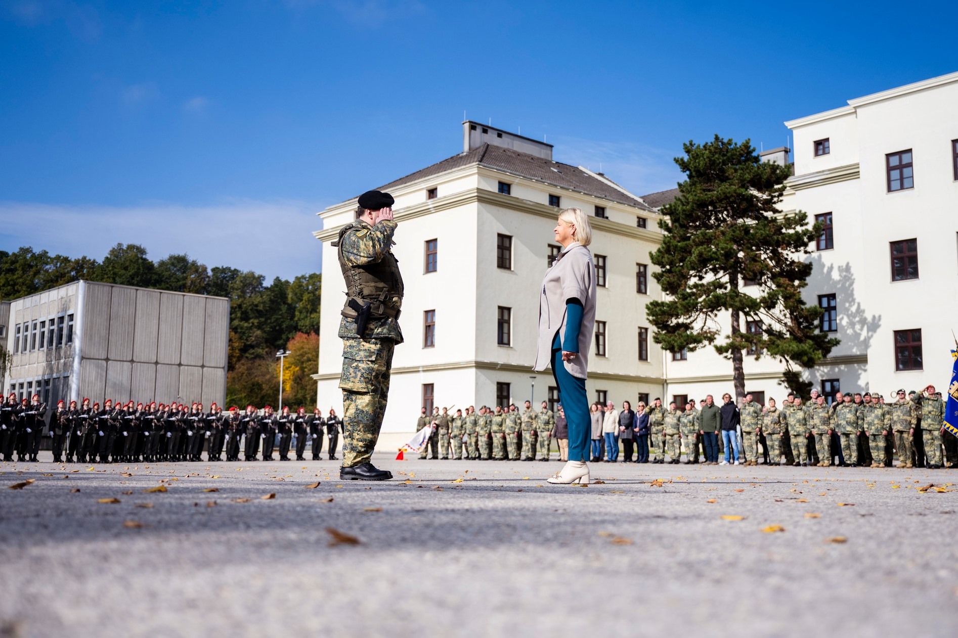 Stankt Pölten, Niederösterreich, Österreich 
Millitärkommandoübergabe an Brigadier Härtinger am 22. Oktober 2024