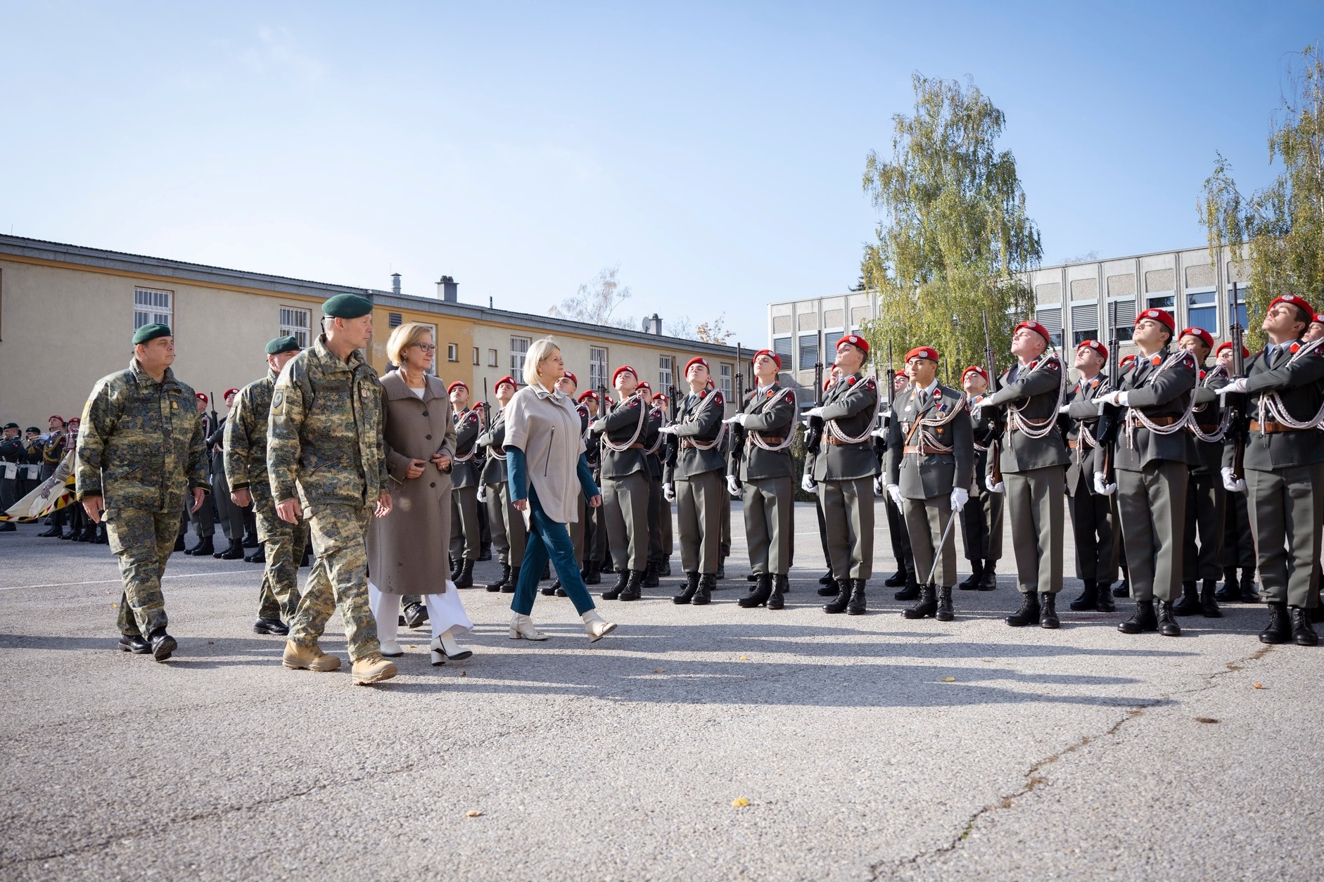 Stankt Pölten, Niederösterreich, Österreich 
Millitärkommandoübergabe an Brigadier Härtinger am 22. Oktober 2024