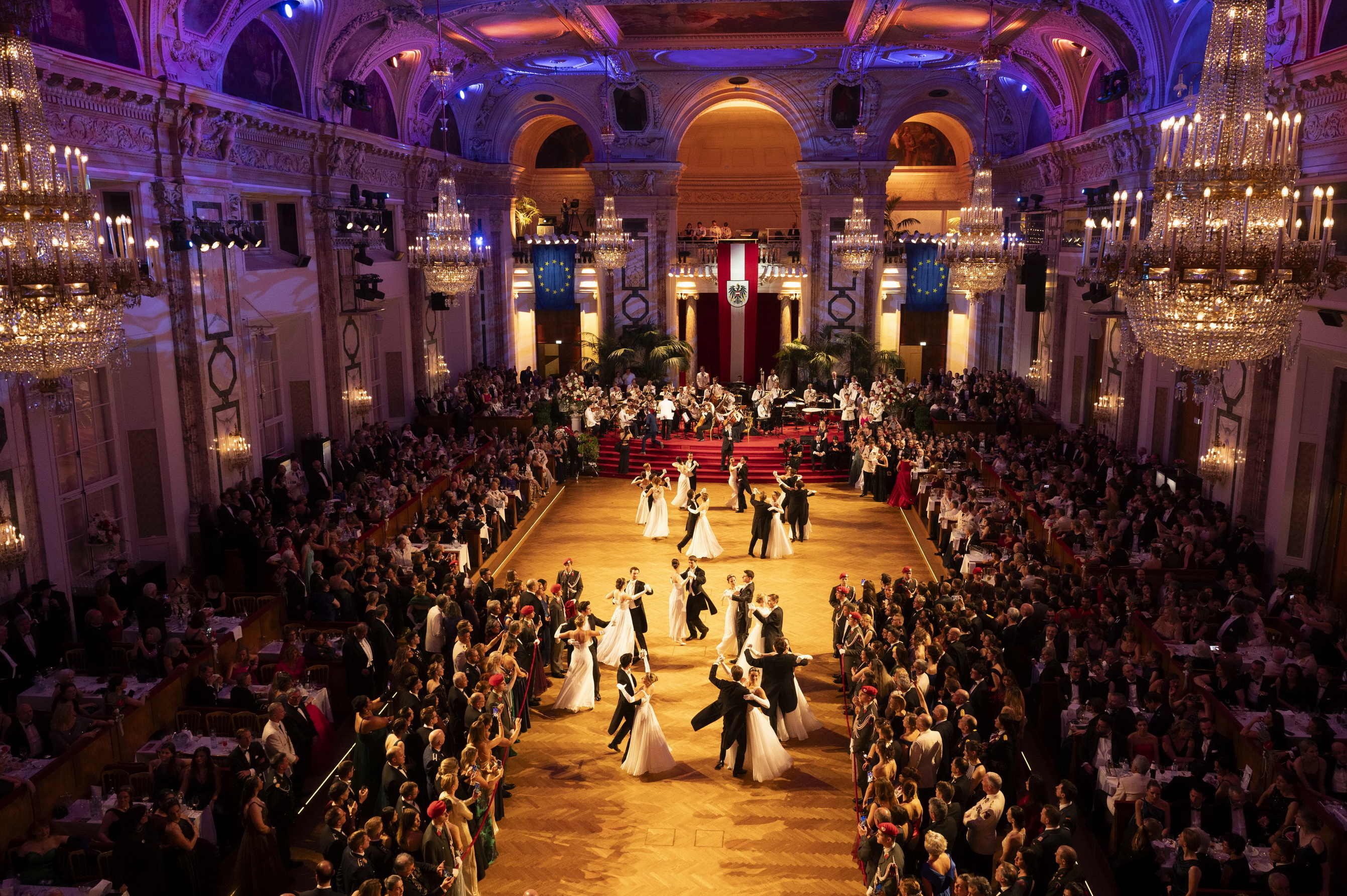 Offiziersball am 17 01 2025 in der Hofburg /Wien
