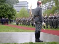 AUSTRIA / Vienna / Schweizergarten / Republiksfeier anlässlich 80 Jahre Republik Österreich / Bundespräsident Alexander Van der Bellen, Bundeskanzler Christian Stocker, Vizekanzler Andreas Babler und Bundesministerin für Landesverteidigung Klaudia Tanner