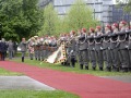 AUSTRIA / Vienna / Schweizergarten / Republiksfeier anlässlich 80 Jahre Republik Österreich / Bundespräsident Alexander Van der Bellen, Bundeskanzler Christian Stocker, Vizekanzler Andreas Babler und Bundesministerin für Landesverteidigung Klaudia Tanner