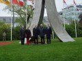 AUSTRIA / Vienna / Schweizergarten / Republiksfeier anlässlich 80 Jahre Republik Österreich / Bundespräsident Alexander Van der Bellen, Bundeskanzler Christian Stocker, Vizekanzler Andreas Babler und Bundesministerin für Landesverteidigung Klaudia Tanner