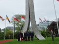 AUSTRIA / Vienna / Schweizergarten / Republiksfeier anlässlich 80 Jahre Republik Österreich / Bundespräsident Alexander Van der Bellen, Bundeskanzler Christian Stocker, Vizekanzler Andreas Babler und Bundesministerin für Landesverteidigung Klaudia Tanner