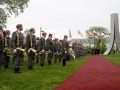 AUSTRIA / Vienna / Schweizergarten / Republiksfeier anlässlich 80 Jahre Republik Österreich / Bundespräsident Alexander Van der Bellen, Bundeskanzler Christian Stocker, Vizekanzler Andreas Babler und Bundesministerin für Landesverteidigung Klaudia Tanner