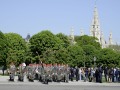 AUSTRIA / Vienna / Hofburg / Äußeres Burgtor / Republiksfeier anlässlich 80 Jahre Republik Österreich in Anwesenheit der Bundesregierung mit Kranzniederlegung im Weiheraum