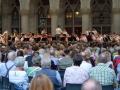AUSTRIA / Vienna / Arkadenhof des Wiener Rathauses / Arkadenhofkonzert der Gardemusik zugunsten des Vereins Hilfstöne von Kammersänger Clemens Unterreiner