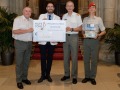 AUSTRIA / Vienna / Arkadenhof des Wiener Rathauses / Arkadenhofkonzert der Gardemusik zugunsten des Vereins Hilfstöne von Kammersänger Clemens Unterreiner