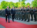 Premierminister Magyar bei Bundeskanzler Stocker