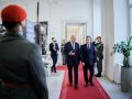 Premierminister Magyar bei Bundeskanzler Stocker