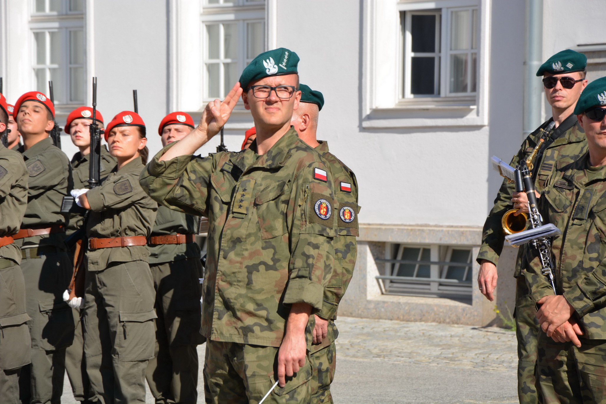 Garde_2018_09_12_Vorparade Traditionstag MilKdo Wien mit Polen (11)