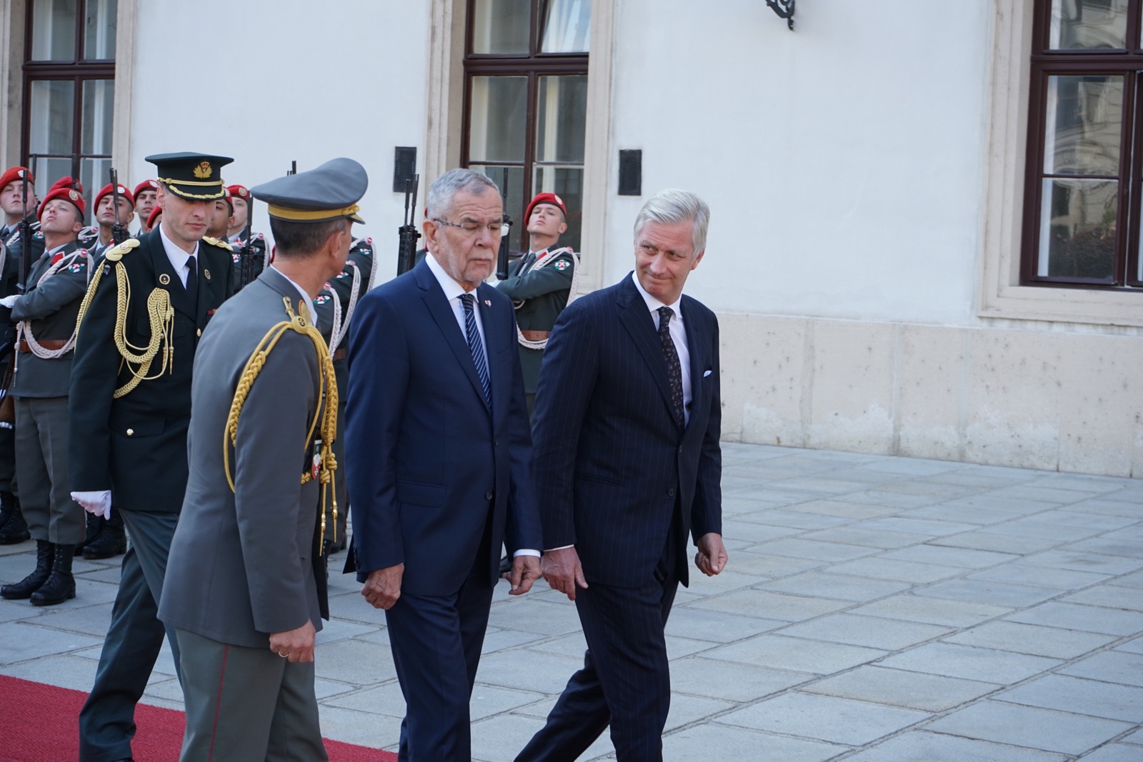 2018_10_01_3Gardekompanie_Belgien_König - 42 von 57