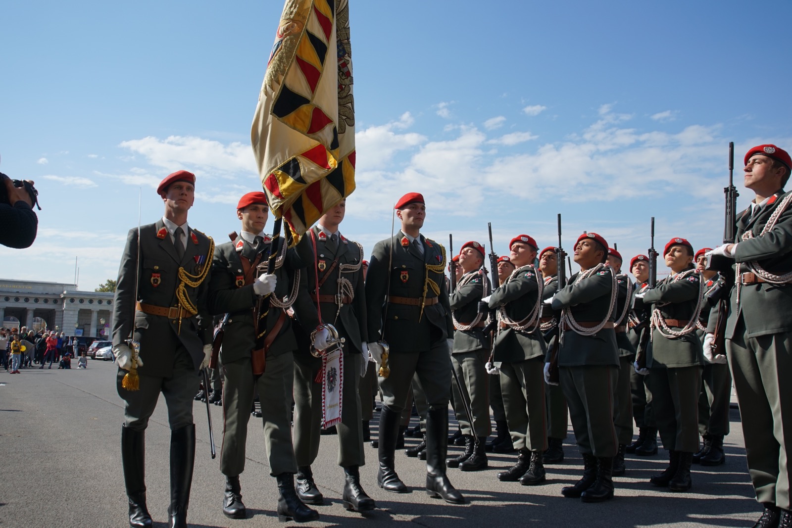 2018_10_01_3Gardekompanie_Belgien_König - 54 von 57