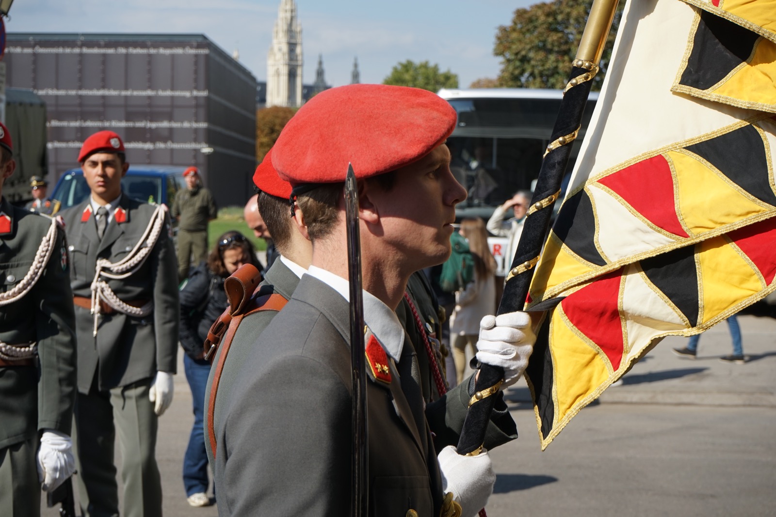 2018_10_01_3Gardekompanie_Belgien_König - 57 von 57
