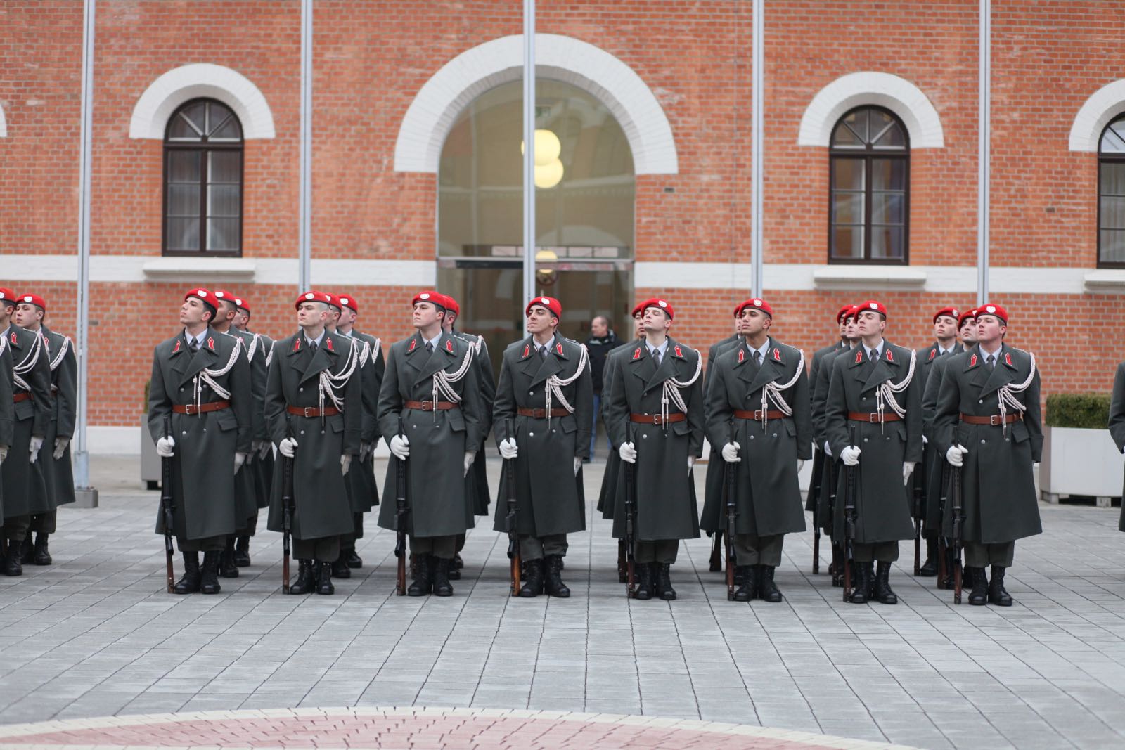 2019_01_18_1Gardekompanie_Treffen_Verteidigungsminister_DE_CHE_AUT_Rosau - 10 of 39