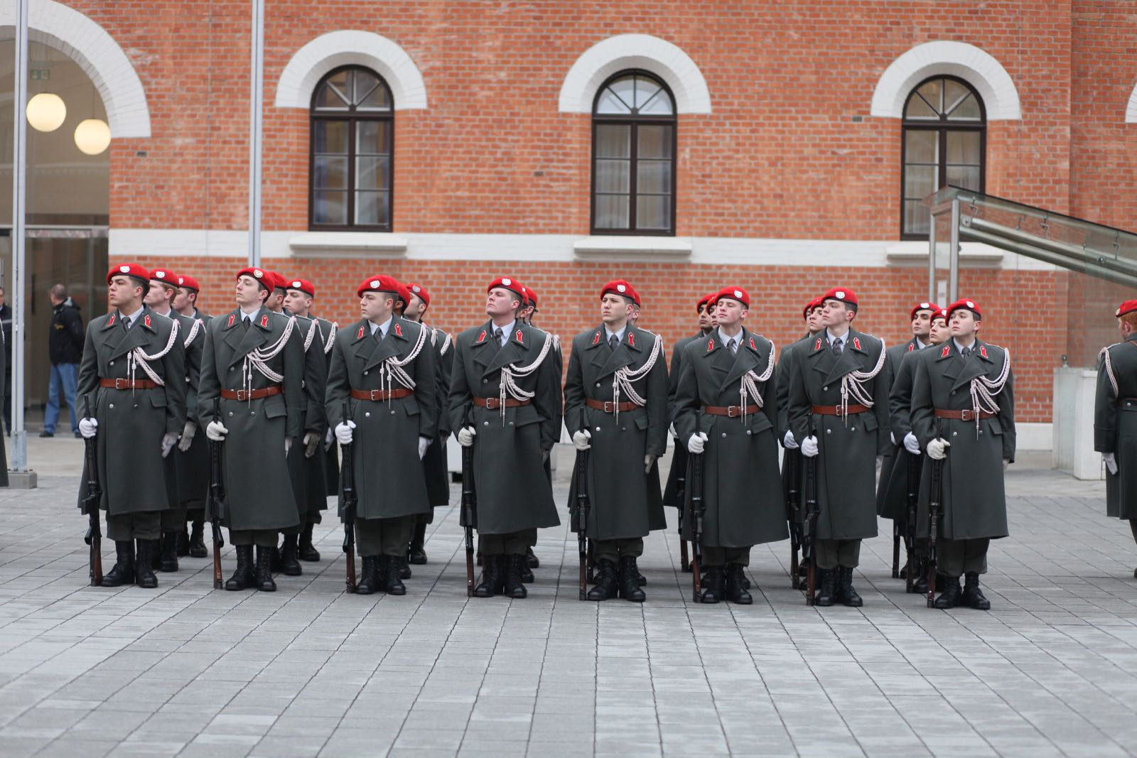 2019_01_18_1Gardekompanie_Treffen_Verteidigungsminister_DE_CHE_AUT_Rosau - 11 of 39