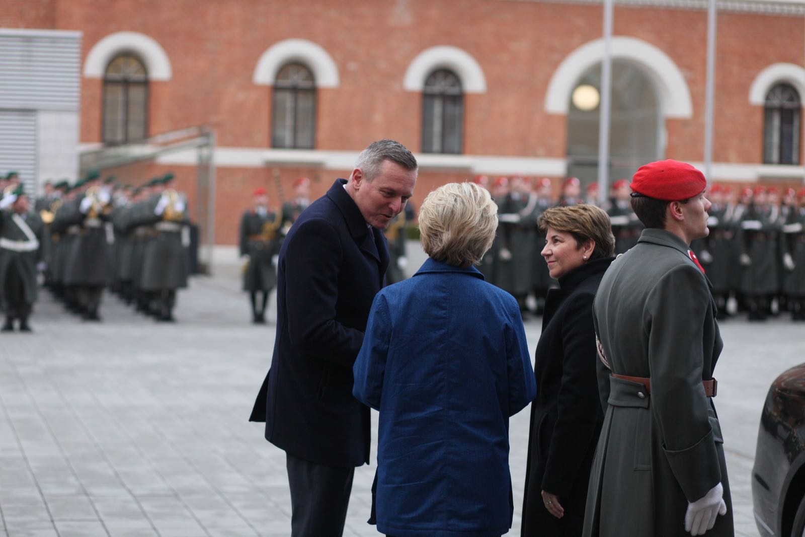 2019_01_18_1Gardekompanie_Treffen_Verteidigungsminister_DE_CHE_AUT_Rosau - 17 of 39