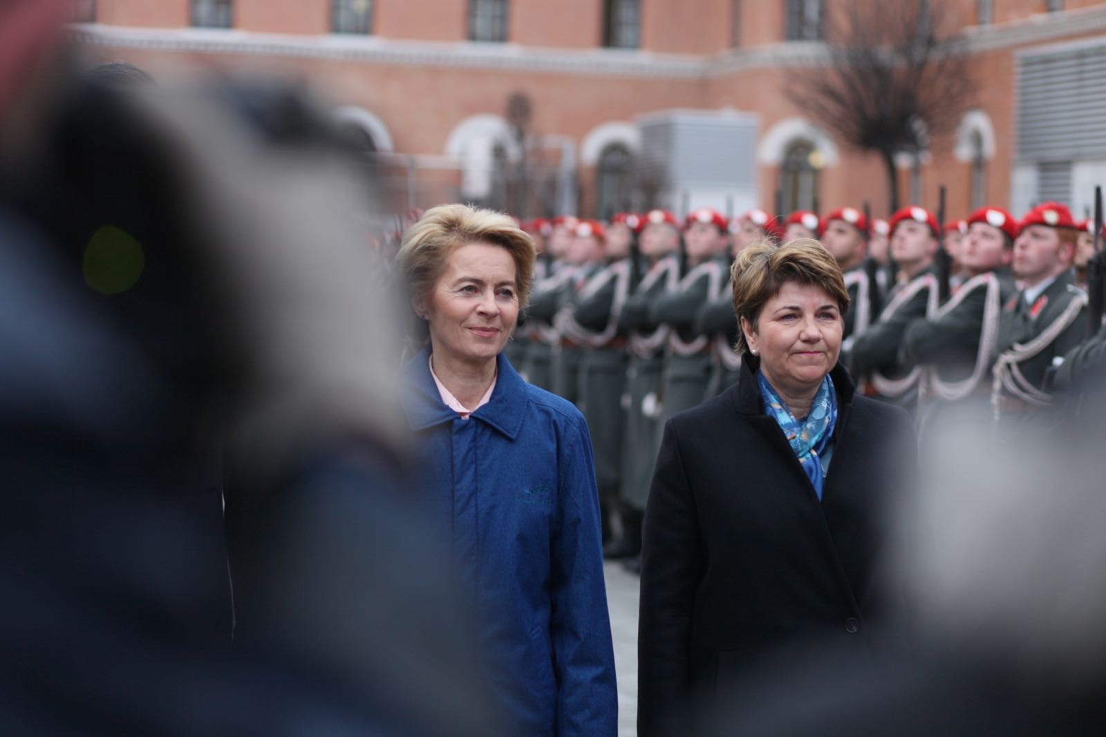 2019_01_18_1Gardekompanie_Treffen_Verteidigungsminister_DE_CHE_AUT_Rosau - 23 of 39