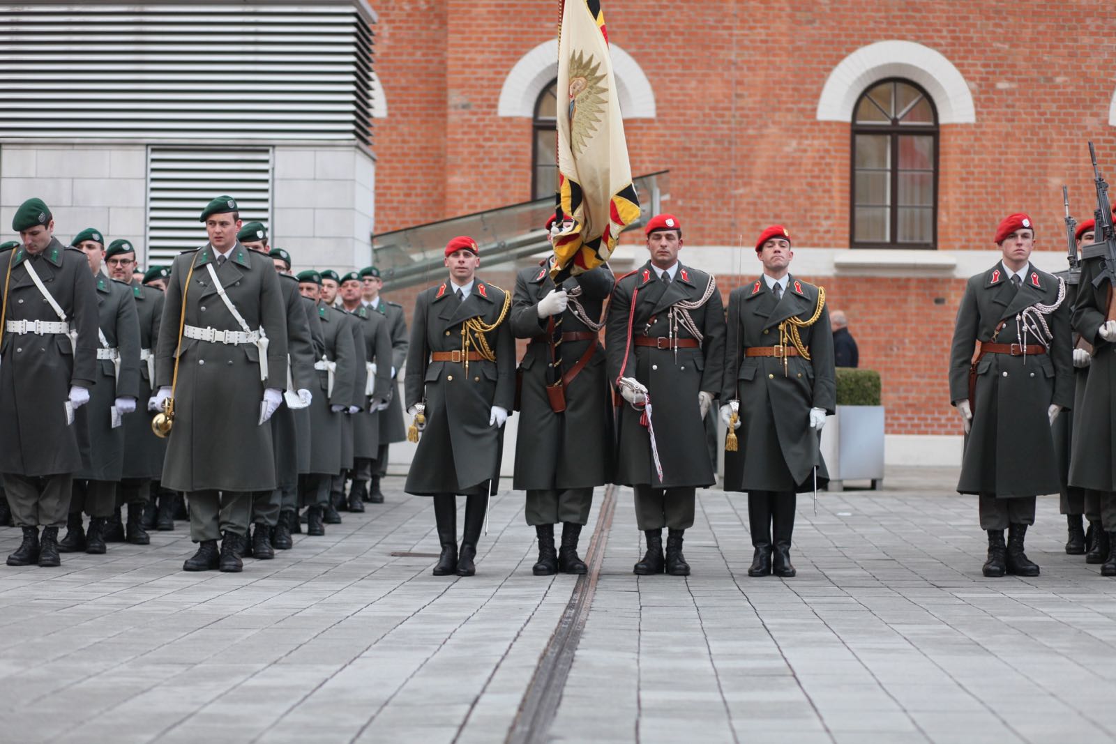 2019_01_18_1Gardekompanie_Treffen_Verteidigungsminister_DE_CHE_AUT_Rosau - 35 of 39