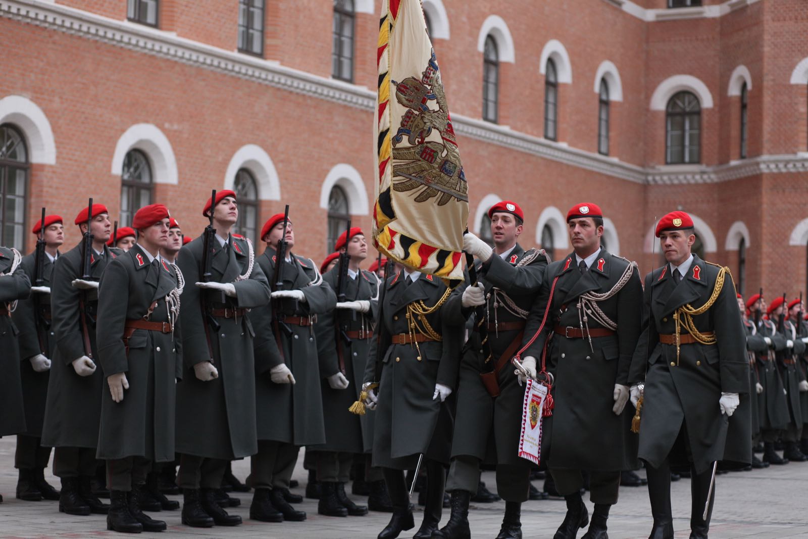 2019_01_18_1Gardekompanie_Treffen_Verteidigungsminister_DE_CHE_AUT_Rosau - 6 of 39