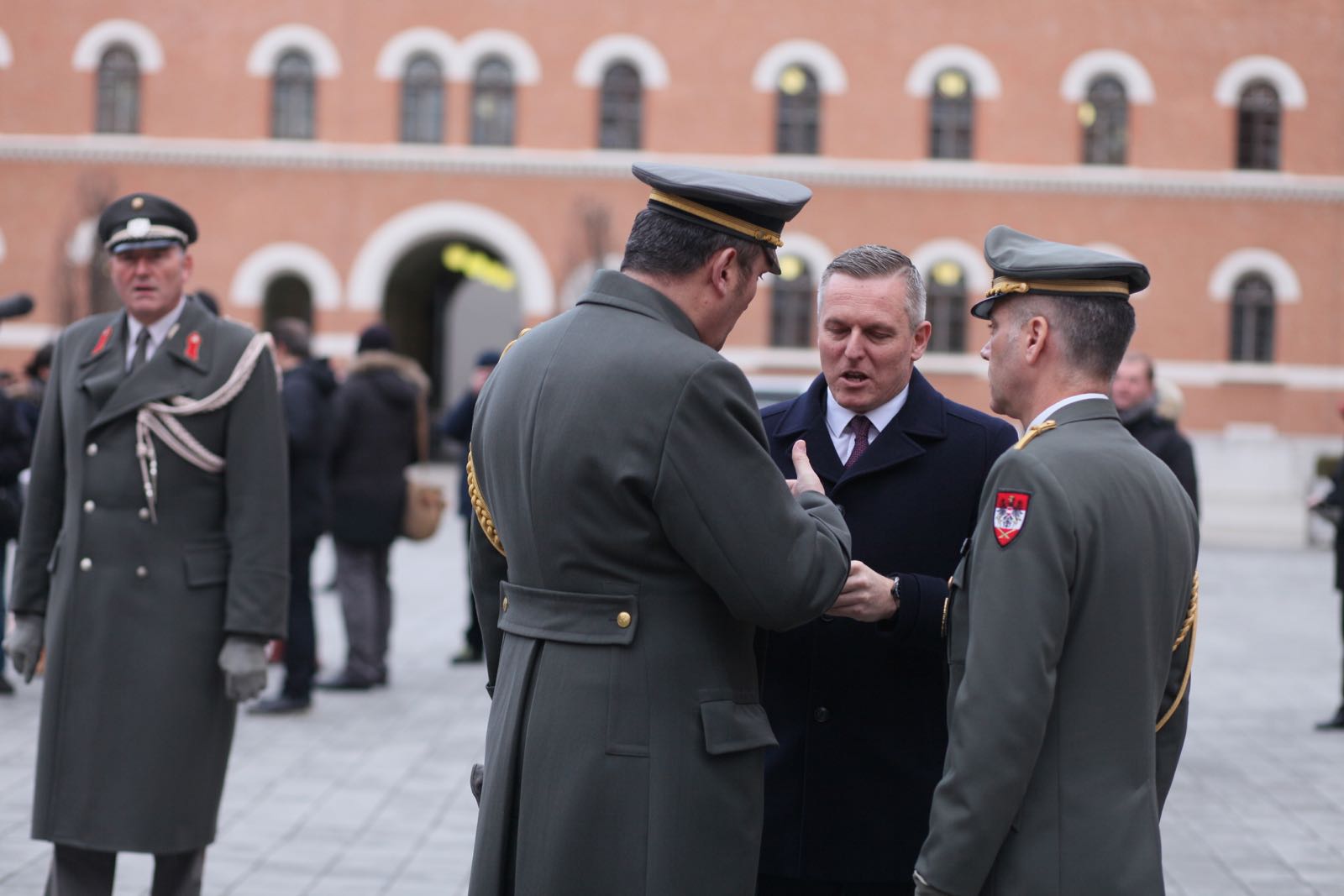 2019_01_18_1Gardekompanie_Treffen_Verteidigungsminister_DE_CHE_AUT_Rosau - 9 of 39
