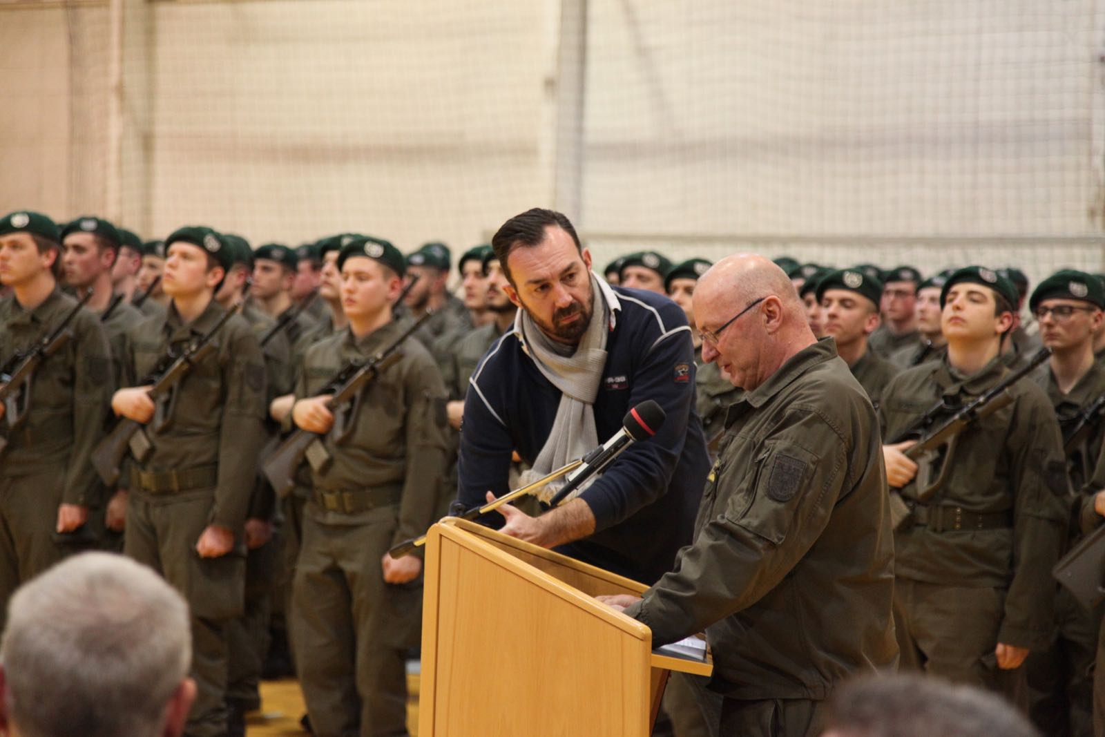 2019_02_20_1Gardekompanie_Gardemusik_Angelobung_4Gardekompanie - 41 of 73