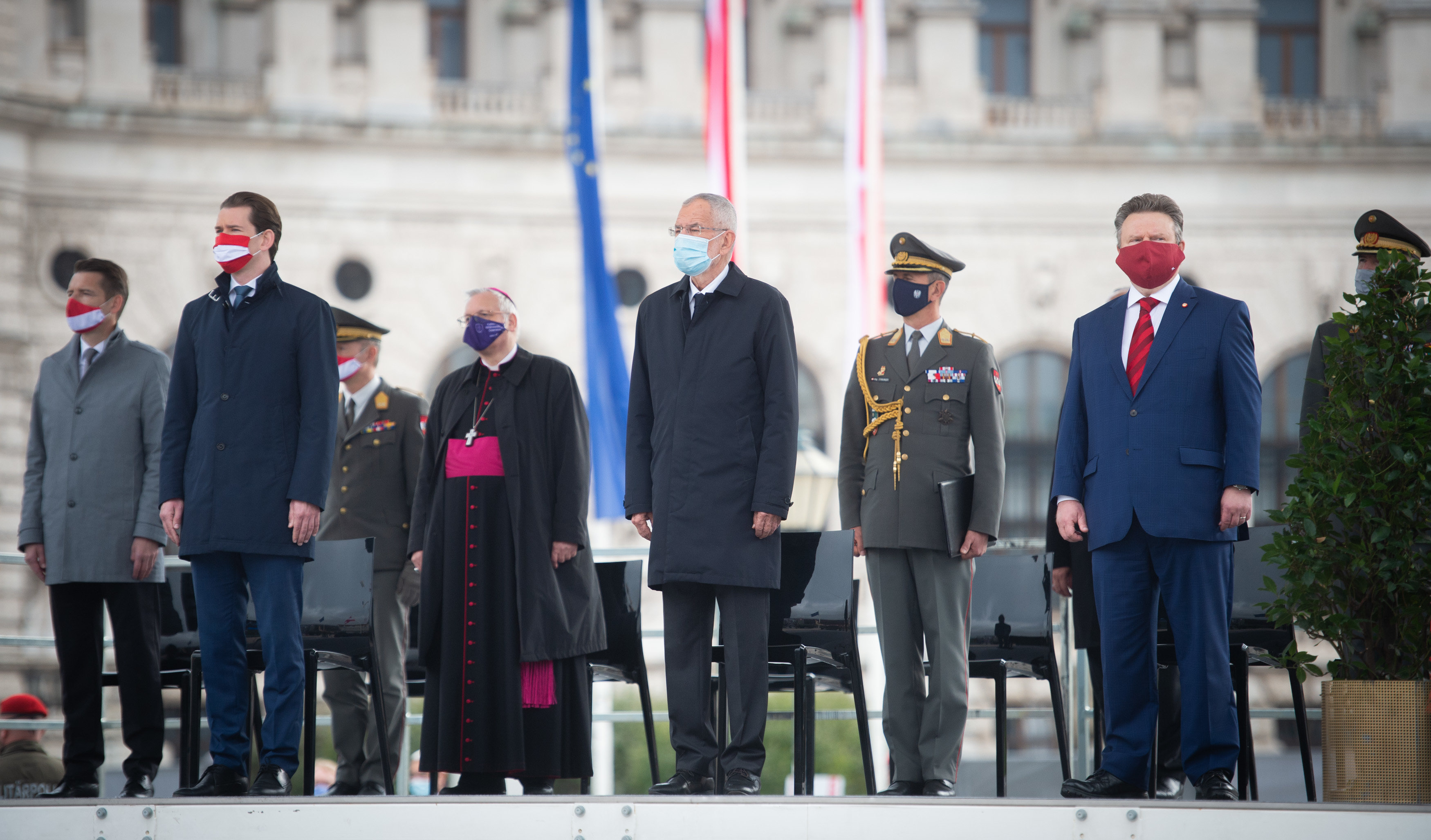 Nationalfeiertag 2020
Angelobung der Rekruten auf dem Heldenplatz