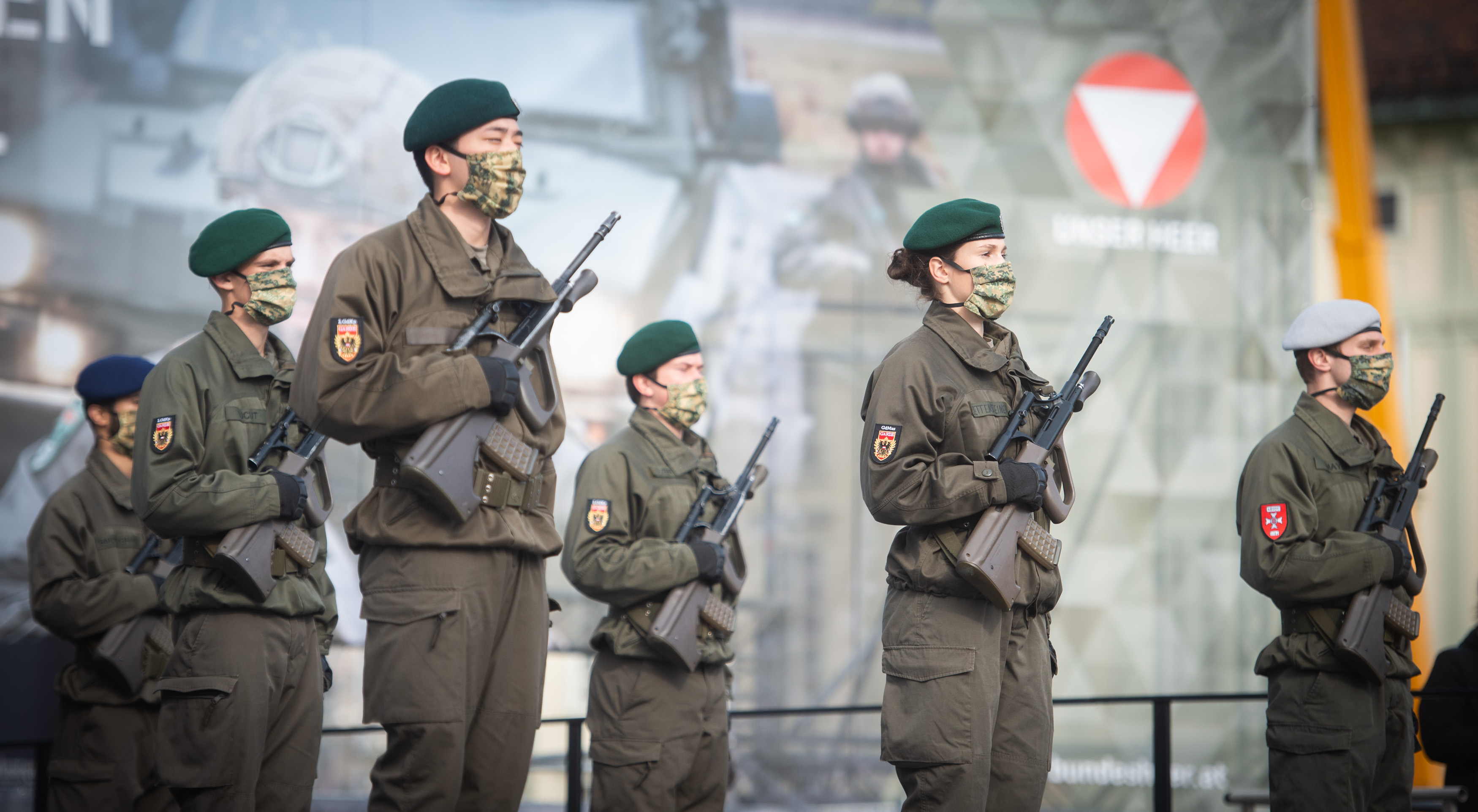 Nationalfeiertag 2020
Angelobung der Rekruten auf dem Heldenplatz